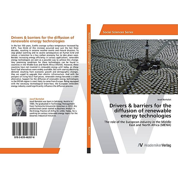 Drivers & barriers for the diffusion of renewable energy technologies, Josef Bartolot