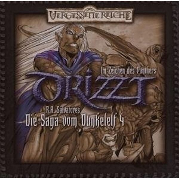 Drizzt, Die Saga vom Dunkelelf, Audio-CDsTl.4 Im Zeichen des Panthers, 1 Audio-CD, R. A. Salvatore