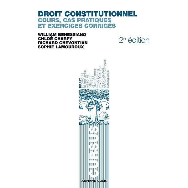 Droit constitutionnel / Droit, William Benessiano, Chloé Charpy, Richard Ghevontian, Sophie Lamouroux