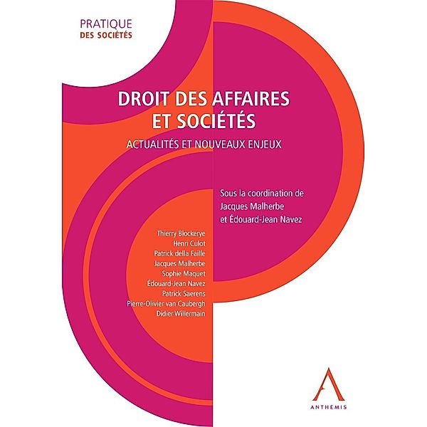 Droit des affaires et sociétés, Edouard-Jean Navez, Collectif, Jacques Malherbe