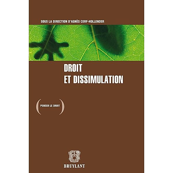 Droit et dissimulation