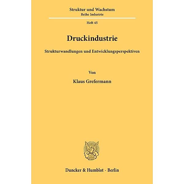 Druckindustrie., Klaus Grefermann