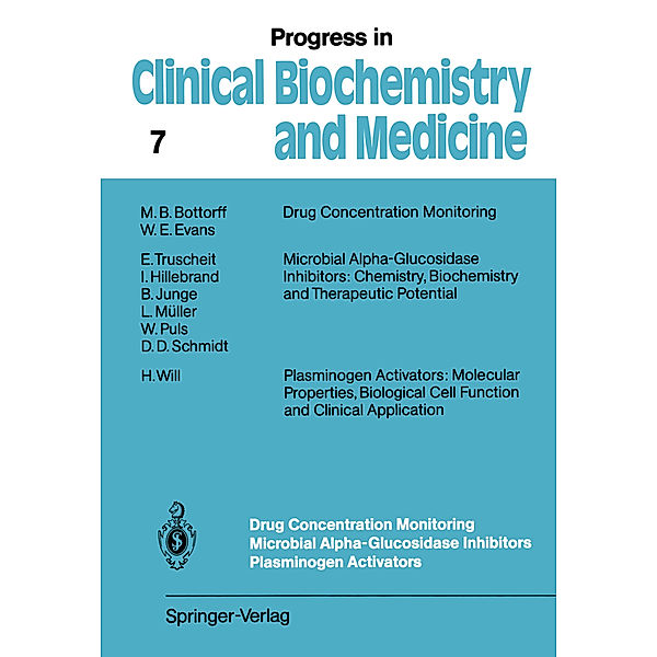 Drug Concentration Monitoring Microbial Alpha-Glucosidase Inhibitors Plasminogen Activators