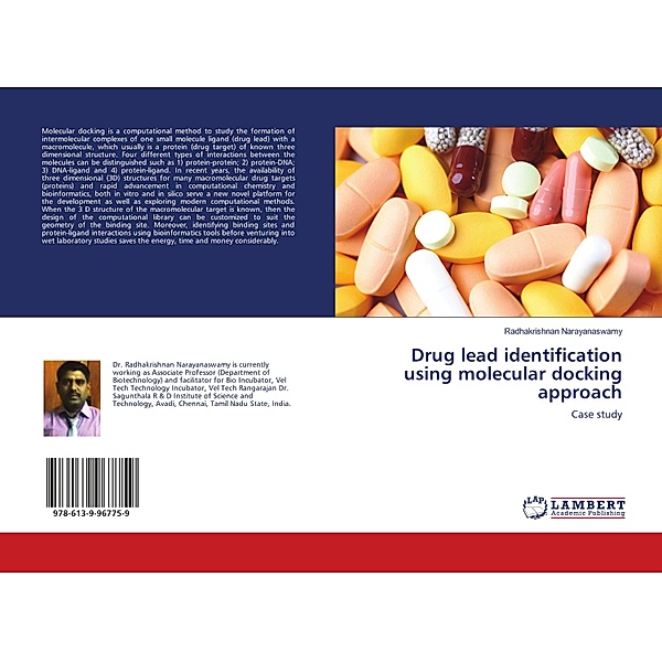 Drug lead identification using molecular docking approach, Radhakrishnan Narayanaswamy
