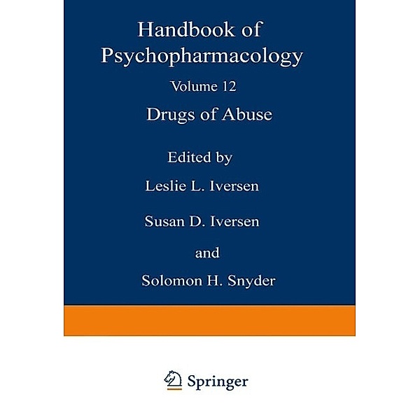 Drugs of Abuse / Handbook of Psychopharmacology