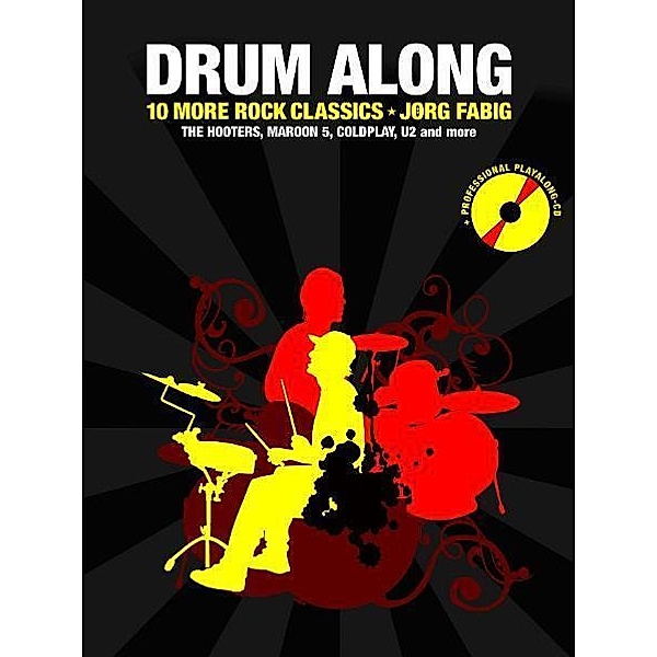 Drum Along - 10 More Rock Classics.Bd.2, Drum Along - 10 More Rock Classics