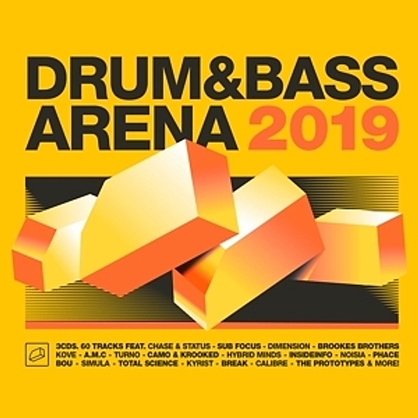 Drum & Bass Arena 2019 (3cd+Mp3), Diverse Interpreten