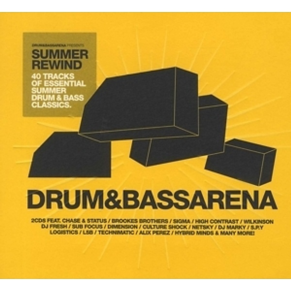 Drum & Bass Arena-Summer Rewind (2cd+Mp3), Diverse Interpreten
