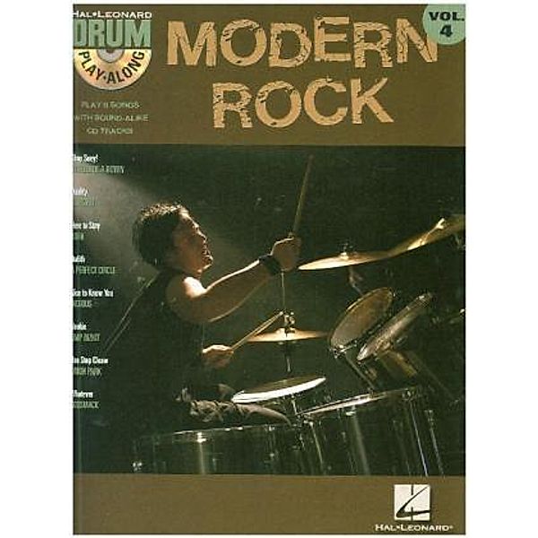 Drum Play-Along - Modern Rock, w. Audio-CD
