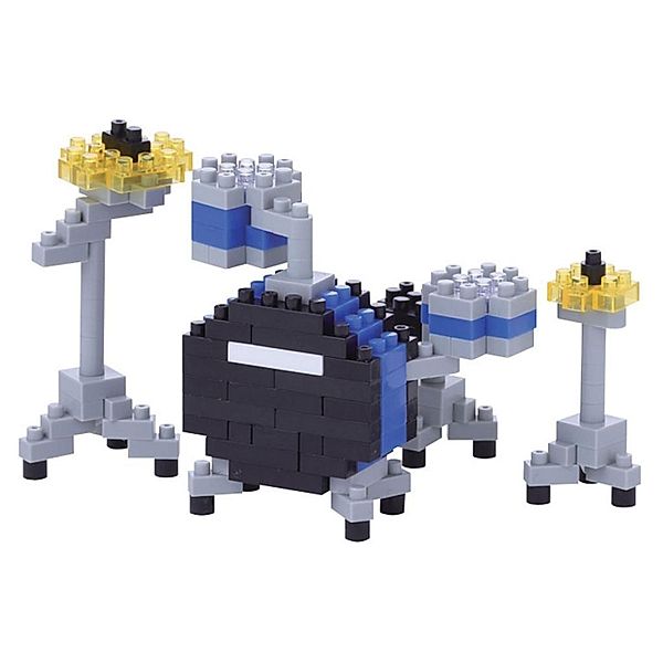 Drum Set Blue // Mini series NANOBLOCK