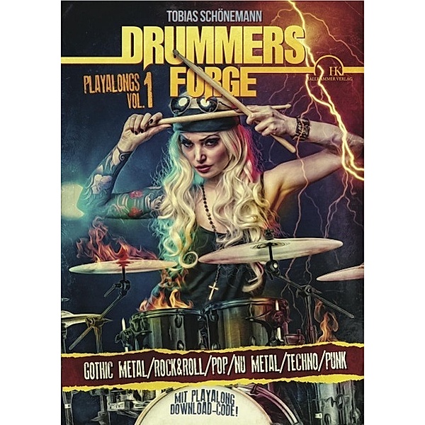 Drummers Forge, Playalongs, m. Audio-CD, Tobias Schönemann