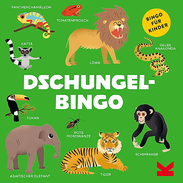 Laurence King Verlag GmbH Dschungel-Bingo, Caroline Selmes