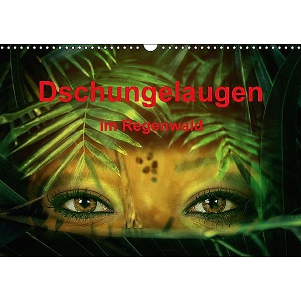 Dschungelaugen im Regenwald (Wandkalender 2017 DIN A3 quer), Liselotte Brunner-Klaus