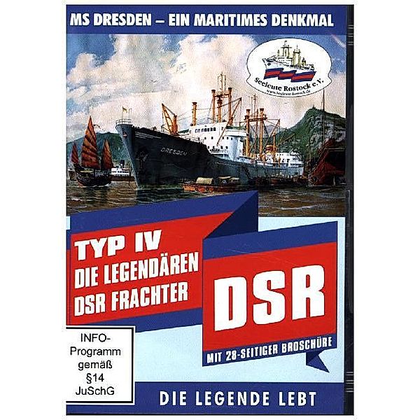 DSR - Die legendären DSR Frachter TYP IV - MS Dresden,1 DVD