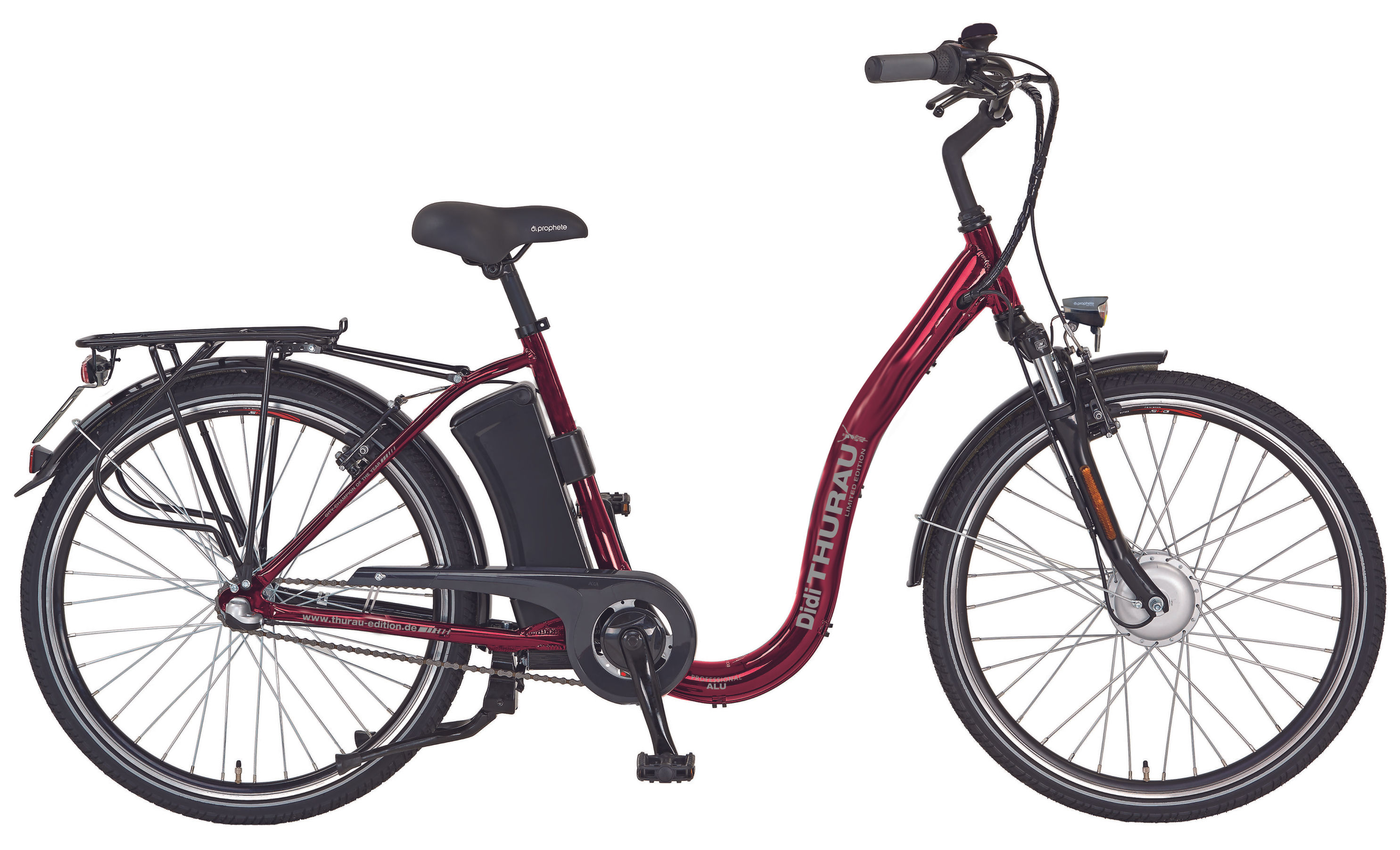 DTE E-Bike Alu City Comfort 3 in 1 Typ: rot, 36 V 10,4 Ah | Weltbild.de