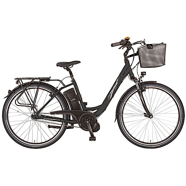 DTE E-Bike Alu City Comfort, 7 PLUS, Mittelmotor