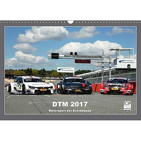 DTM 2017 - 24 Fahrer, 18 Rennen, 1 Champion (Wandkalender 2017 DIN A3 quer), Olav Born