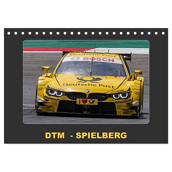 DTM-SPIELBERG (Tischkalender 2024 DIN A5 quer), CALVENDO Monatskalender, norbert.hess@chello.at