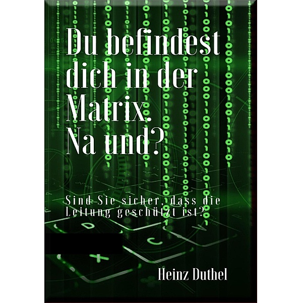 Du befindest  dich in der Matrix. Na und?, Heinz Duthel