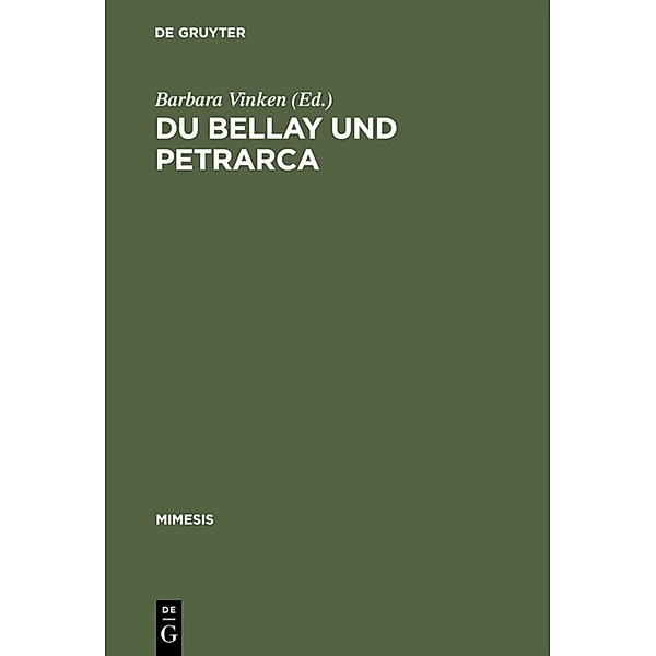 Du Bellay und Petrarca, Barbara Vinken