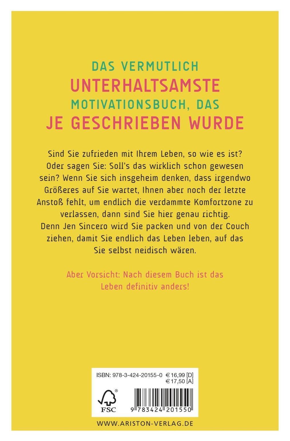 Du bist der Hammer! Buch von Jen Sincero versandkostenfrei - Weltbild.ch