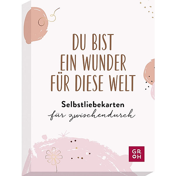 Du bist ein Wunder für diese Welt - Selbstliebekarten für zwischendurch, Groh Verlag