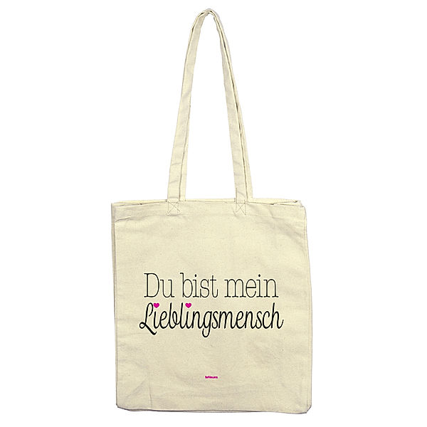 Du bist mein Lieblingsmensch, Stofftasche