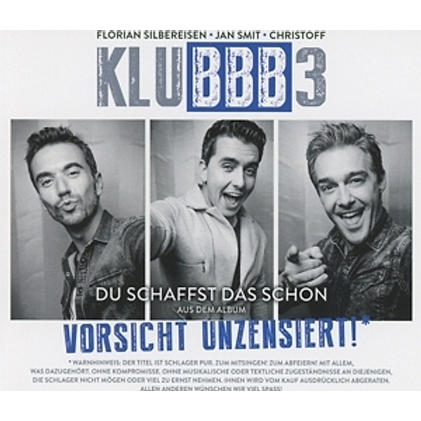Du schaffst das schon (2-Track Single), Klubbb3