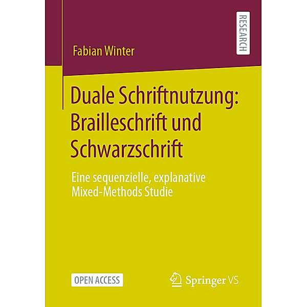 Duale Schriftnutzung: Brailleschrift und Schwarzschrift, Fabian Winter