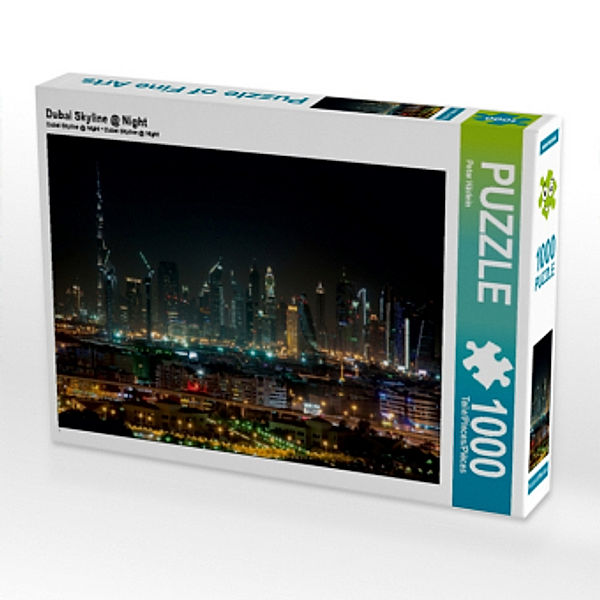 Dubai Skyline @ Night (Puzzle), Peter Härlein