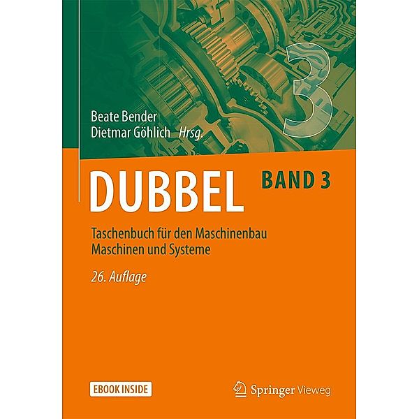 Dubbel Taschenbuch für den Maschinenbau 3: Maschinen und Systeme