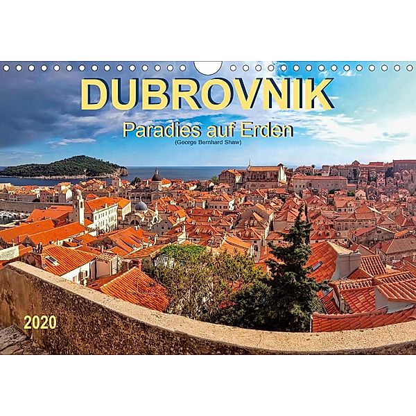 Dubrovnik - Paradies auf Erden (Wandkalender 2020 DIN A4 quer), Peter Roder