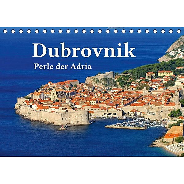 Dubrovnik - Perle der Adria (Tischkalender 2021 DIN A5 quer), LianeM