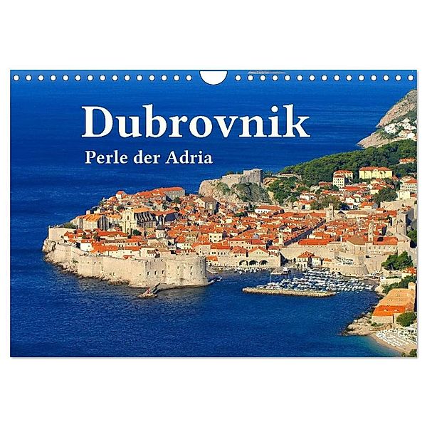 Dubrovnik - Perle der Adria (Wandkalender 2024 DIN A4 quer), CALVENDO Monatskalender, LianeM