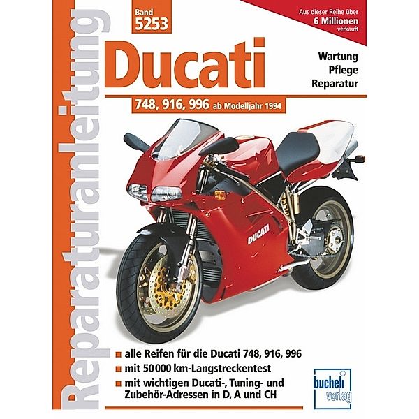 Ducati 748, 916, 996 ab Modelljahr 1994