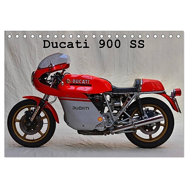 Ducati 900 SS (Tischkalender 2024 DIN A5 quer), CALVENDO Monatskalender, Ingo Laue