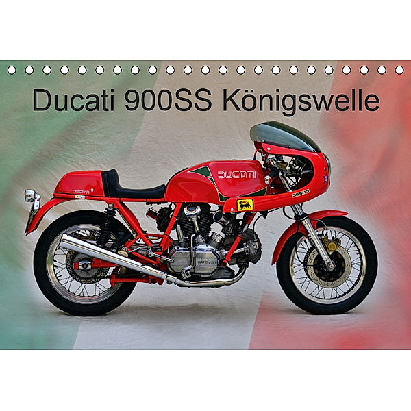 Ducati 900SS Königswelle (Tischkalender 2019 DIN A5 quer), Ingo Laue