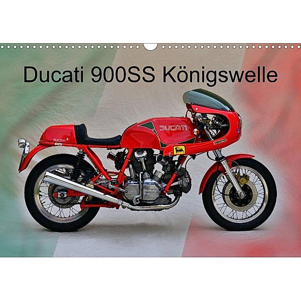 Ducati 900SS Königswelle (Wandkalender 2023 DIN A3 quer), Ingo Laue