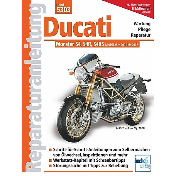 Ducati Monster S4, S4R, S4RS Modelljahre 2001-2008