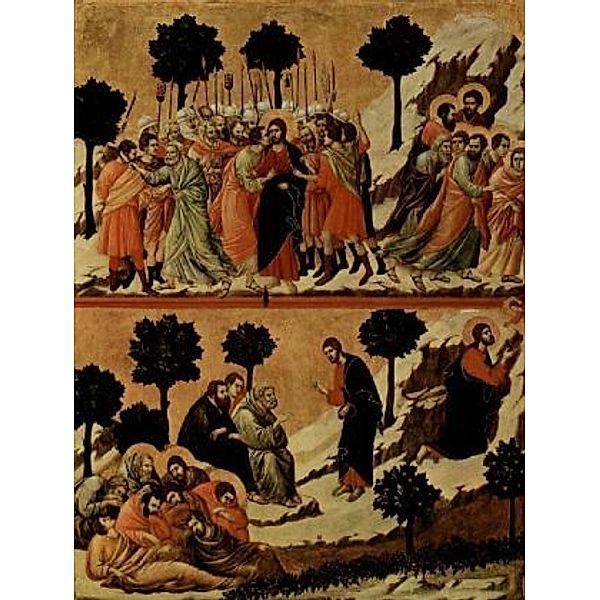 Duccio di Buoninsegna - Judaskuss und Gebet auf dem Ölberg - 1.000 Teile (Puzzle)