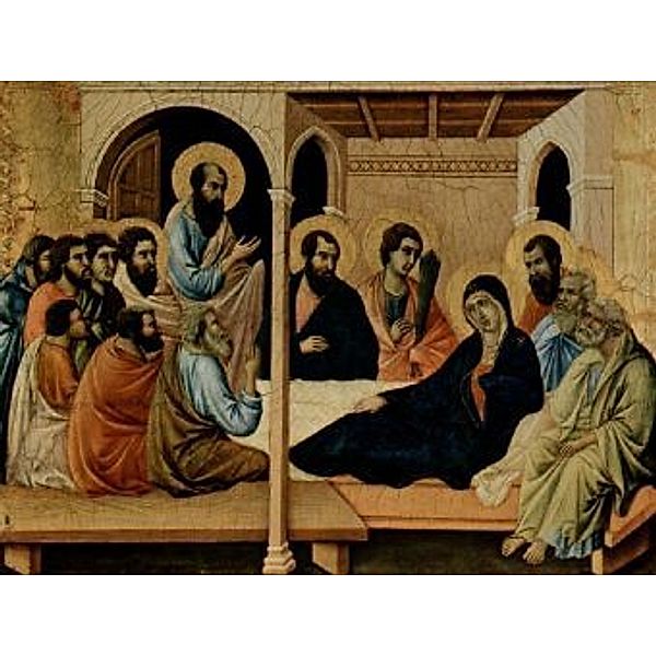 Duccio di Buoninsegna - Maestà, Abschied Marias von den Aposteln - 2.000 Teile (Puzzle)