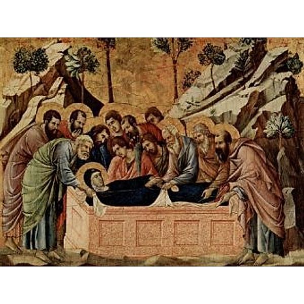 Duccio di Buoninsegna - Maestà, Grablegung Marias - 1.000 Teile (Puzzle)