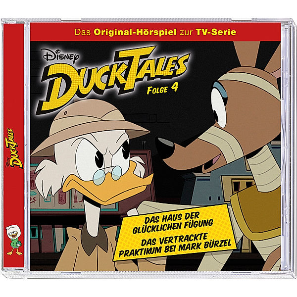 Ducktales - Das Haus der Glücklichen Fügung / Das vertrackte Praktikum bei Mark Bürzel, 1 Audio-CD, Walt Disney, Ducktales