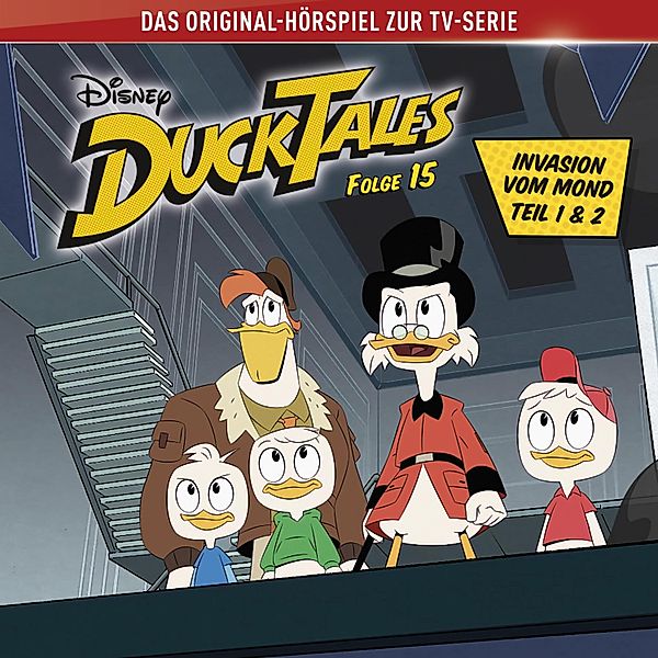 DuckTales Hörspiel - 15 - Invasion vom Mond, Teil 1 & 2, Monty Arnold
