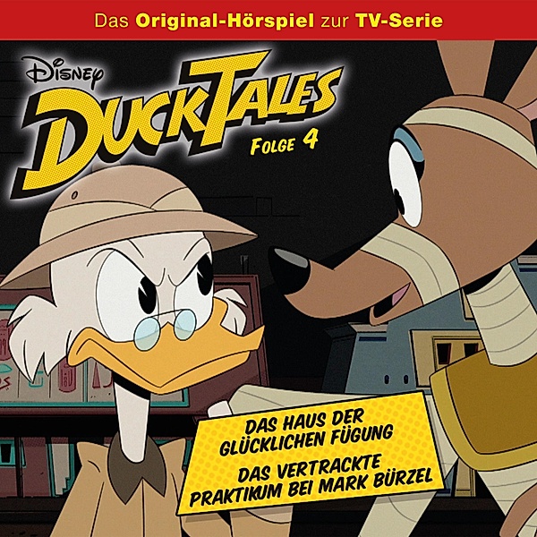 DuckTales Hörspiel - 4 - 04: Das Haus der glücklichen Fügung / Das vertrackte Praktikum bei Mark Bürzel (Disney TV-Serie)