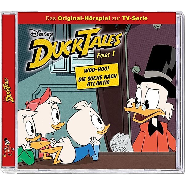 Ducktales - Woo-Hoo! / Die Suche nach Atlantis, 1 Audio-CD, Walt Disney, Ducktales