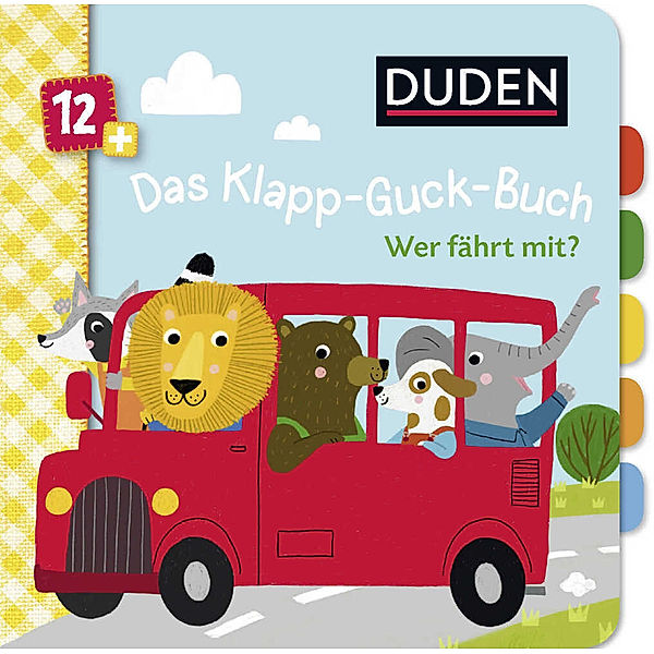 Duden 12+: Das Klapp-Guck-Buch: Wer fährt mit?, Susanne Weber
