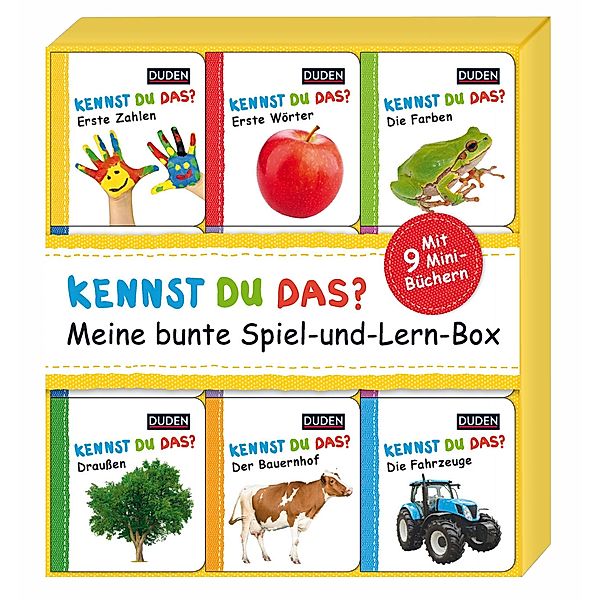 Duden 12+: Kennst du das? Meine bunte Spiel-und-Lern-Box