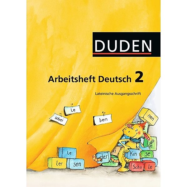 Duden - Arbeitsheft Deutsch 2, Lateinische Ausgangsschrift