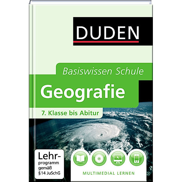 Duden Basiswissen Schule: Geografie, m. DVD-ROM, Konrad Billwitz, Wolfgang Bricks, Manfred Kramer, Manuela Liesenberg, Joachim Marcinek